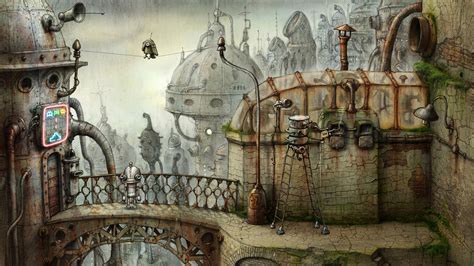 Machinarium A Whimsical Adventure Game Filled with Puzzles and Robots!